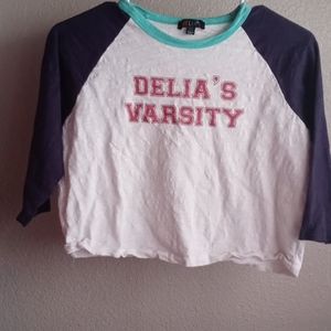 Delias Varsity Crop top
